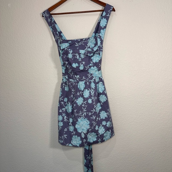 Free People Meet Me In Maui Printed Mini Dress SP - Picture 4 of 10